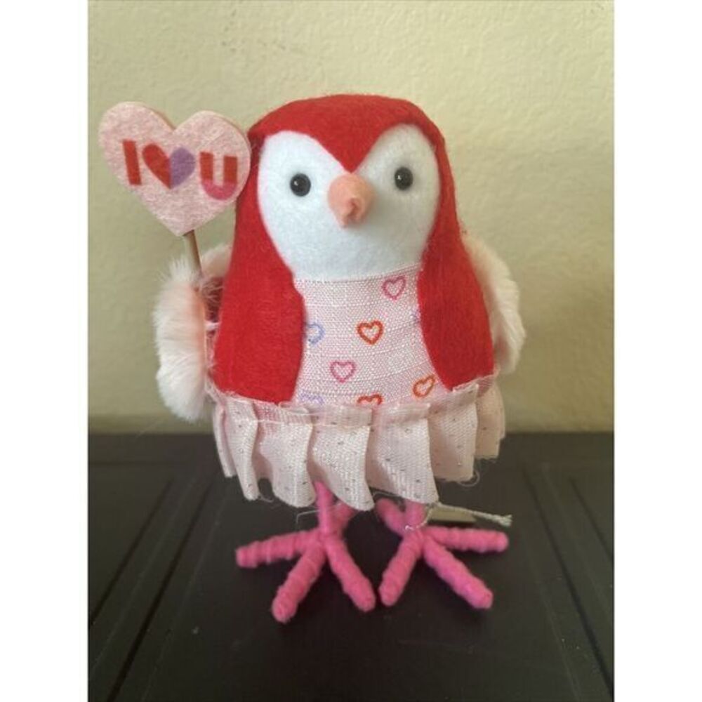 Target Spritz Valentine's Day 2022 Featherly Friends‎ Fabric Bird Carmine Tutu
